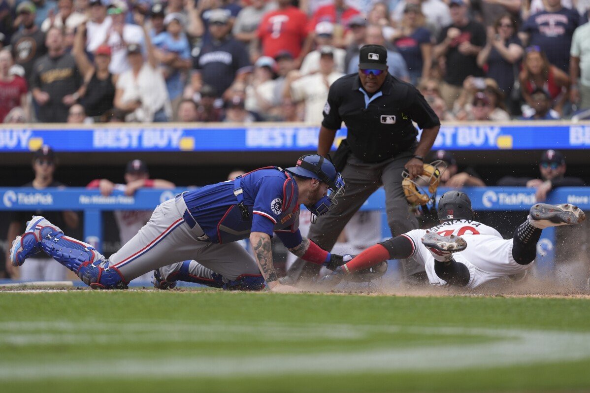 Alex Kirilloff schlägt im 8. Inning einen 3-Punkte-Homerun und führt die Twins zu einem 5-3-Sieg gegen die Rangers für den vierten Sieg in Folge